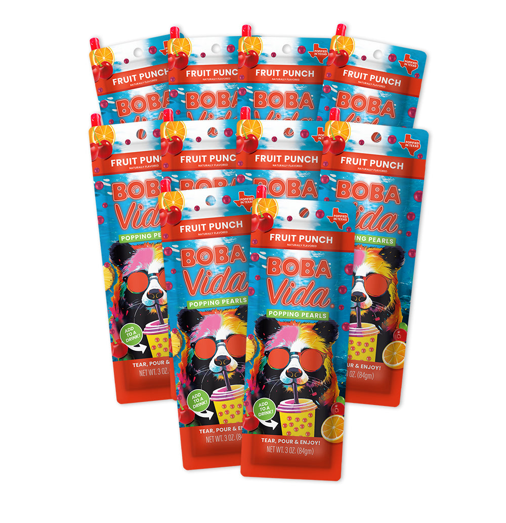 Fruit Punch Popping Boba (10 pouches)