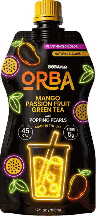 Mango Passion Fruit Green Tea pouch