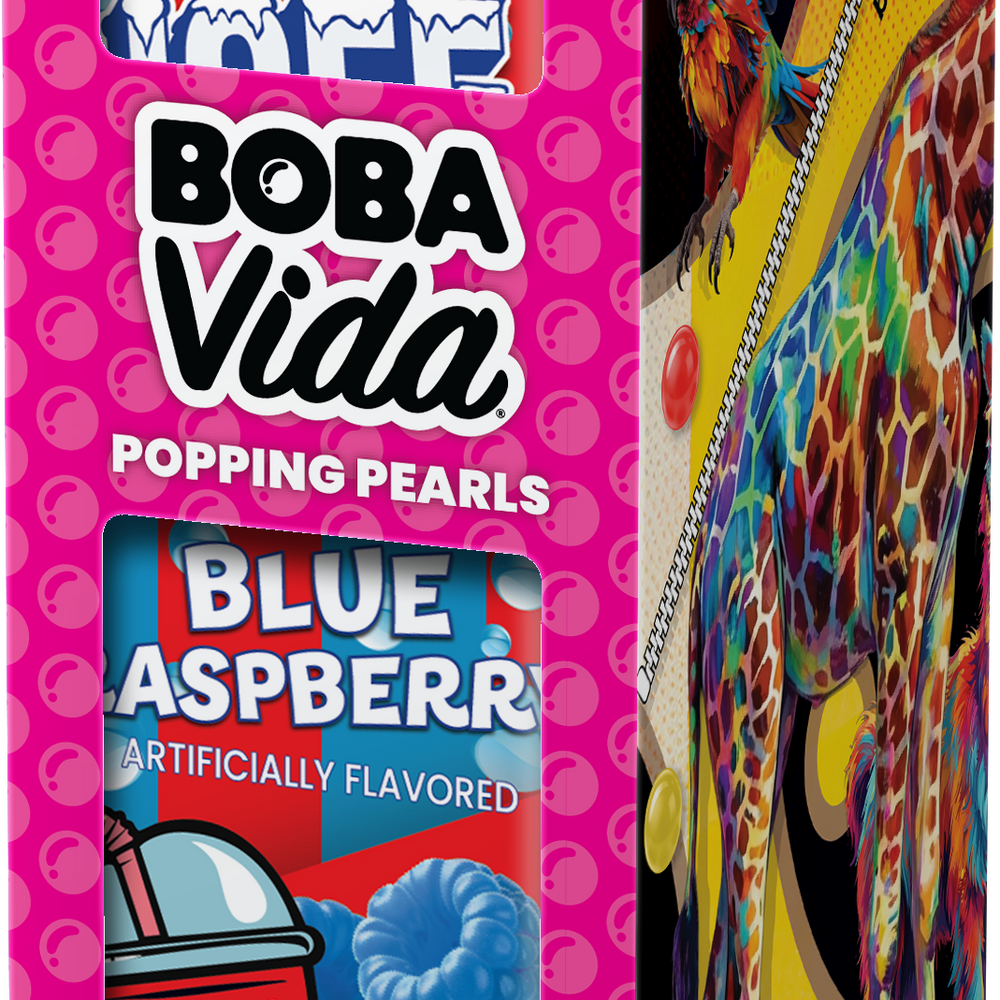 ICEE® Blue Raspberry Popping Boba (10 Pouches) | BobaVida - BobaVida