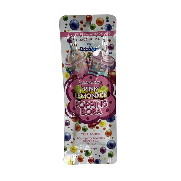 Pink Lemonade Popping Boba (10 pouches)