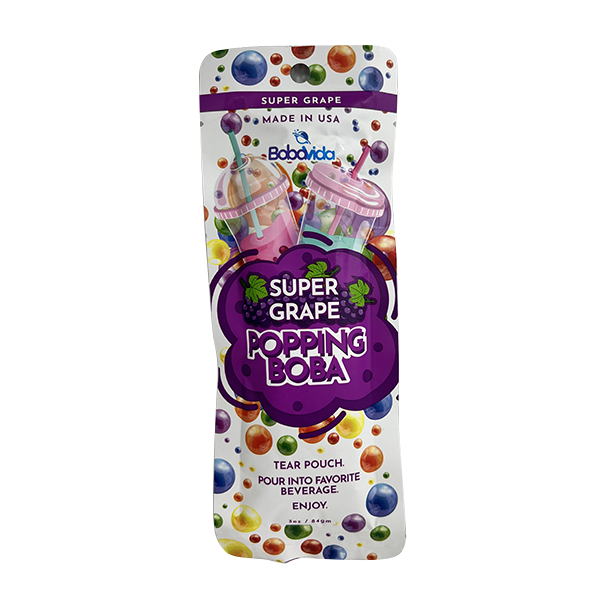 Super Grape Popping Boba Case
