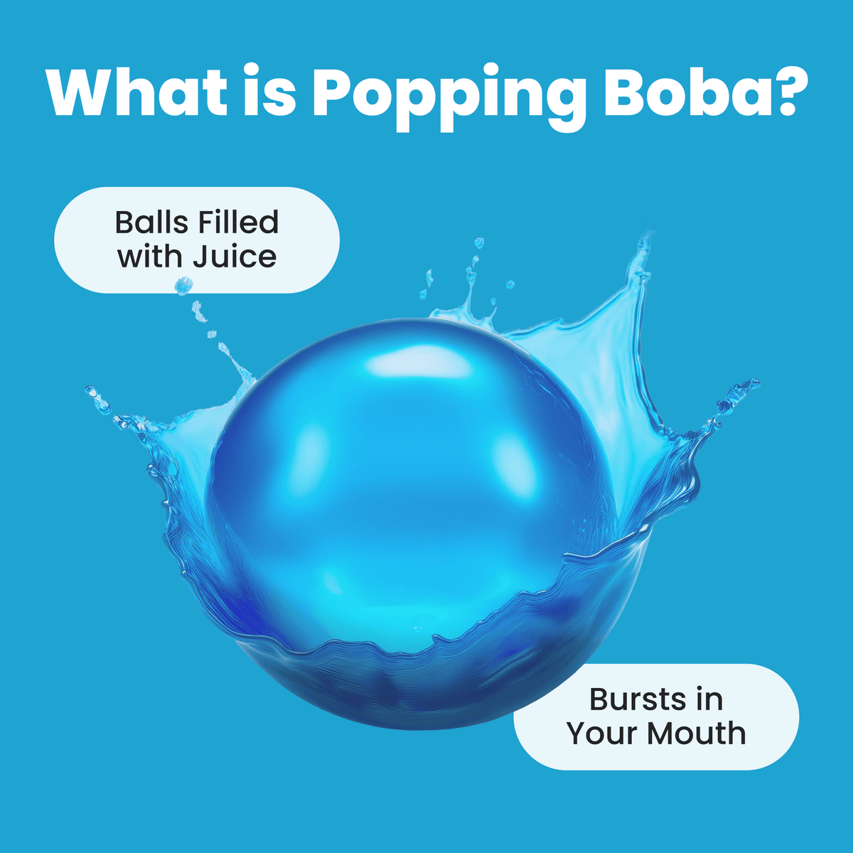 What Is Raspberry Boba Blue Raspberry Popping Boba Pearls (10 Pouches) β Sweet & Tart Berry Burst