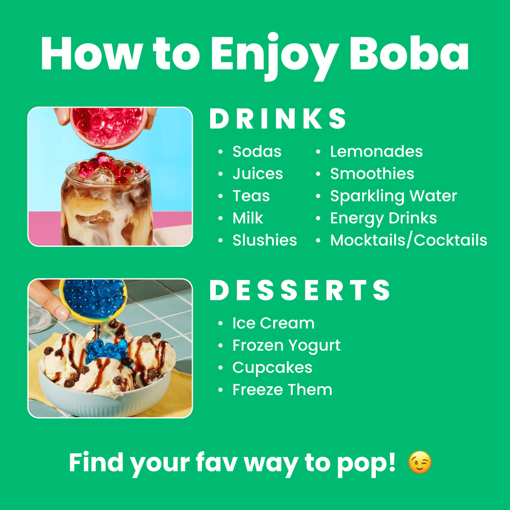 
                  
                    Dye-Free Assorted Popping Boba (10 pouches)
                  
                