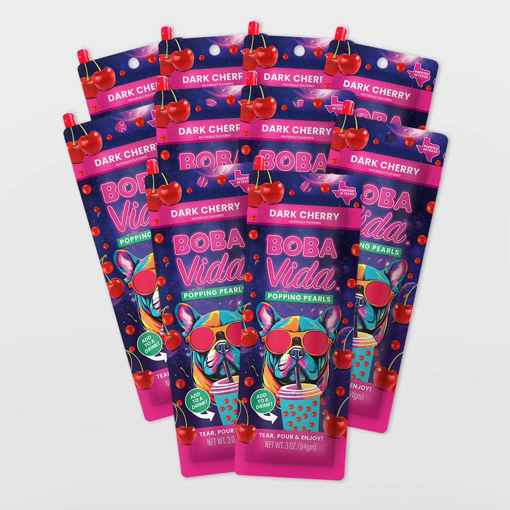 
                  
                    Dark Cherry Popping Boba 10 pouches
                  
                
