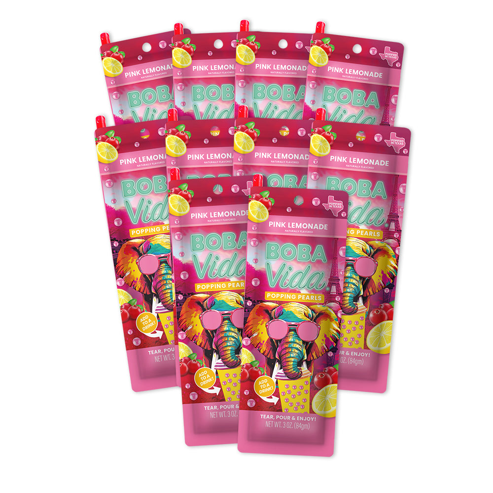 
                  
                    Pink Lemonade Popping Boba 10 pouches
                  
                