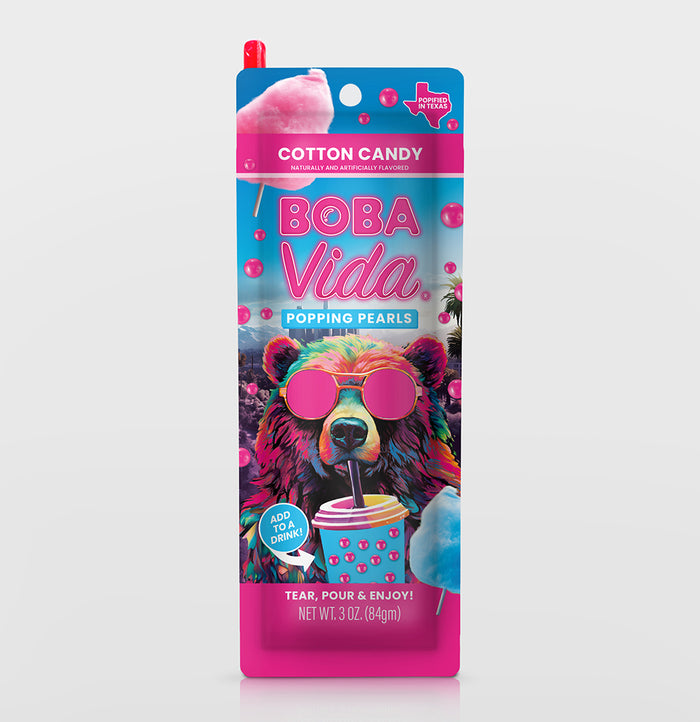 Cotton Candy Popping Boba (10 pouches)
