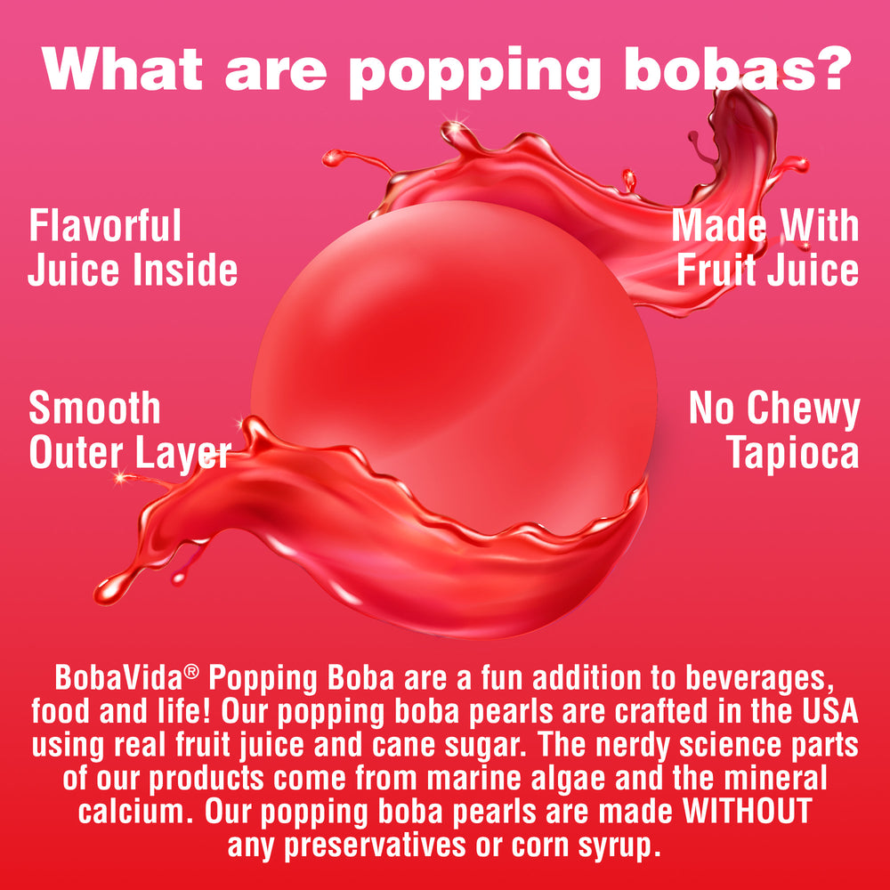 
                  
                    Dark Cherry Popping Boba 
                  
                
