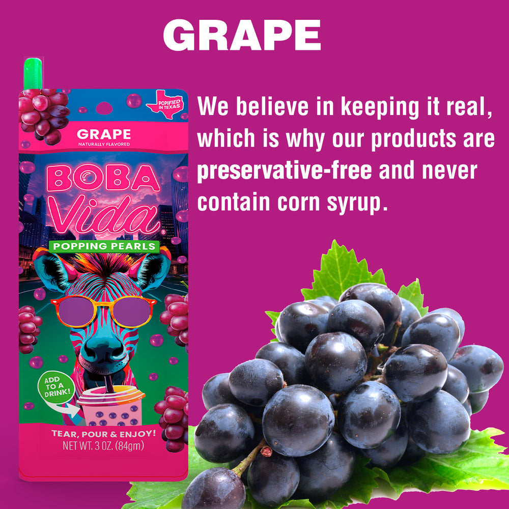 
                  
                    Grape Popping Boba
                  
                