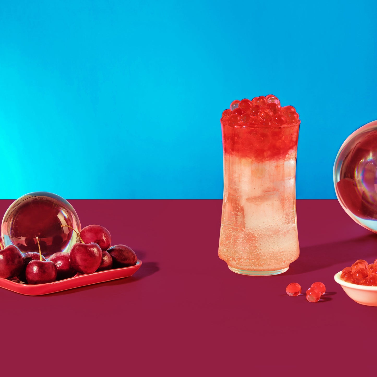 
                  
                    Dark Cherry Popping Boba 
                  
                