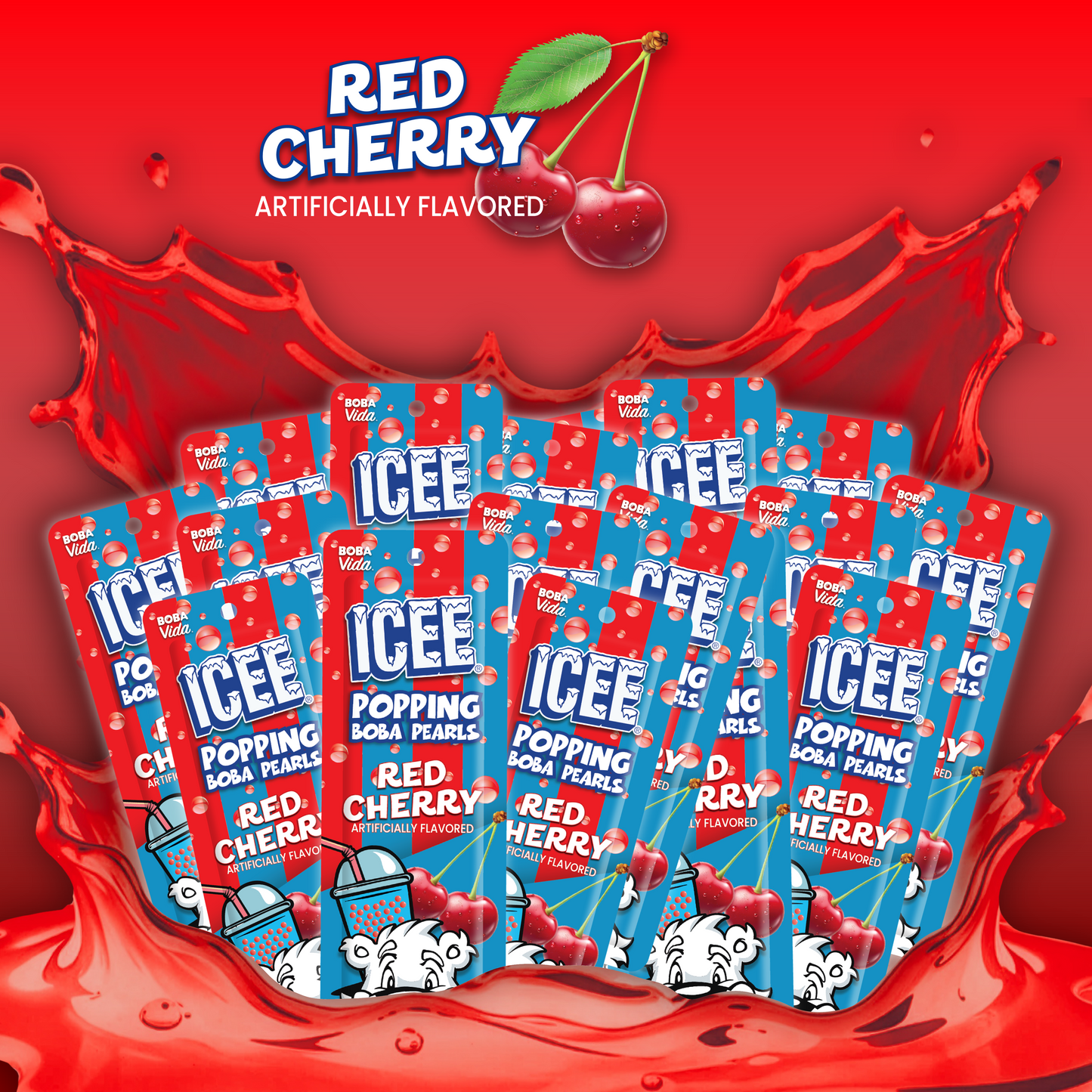 
                  
                    ICEE® Red Cherry Popping Boba 2-Pack (10 pouches each)
                  
                