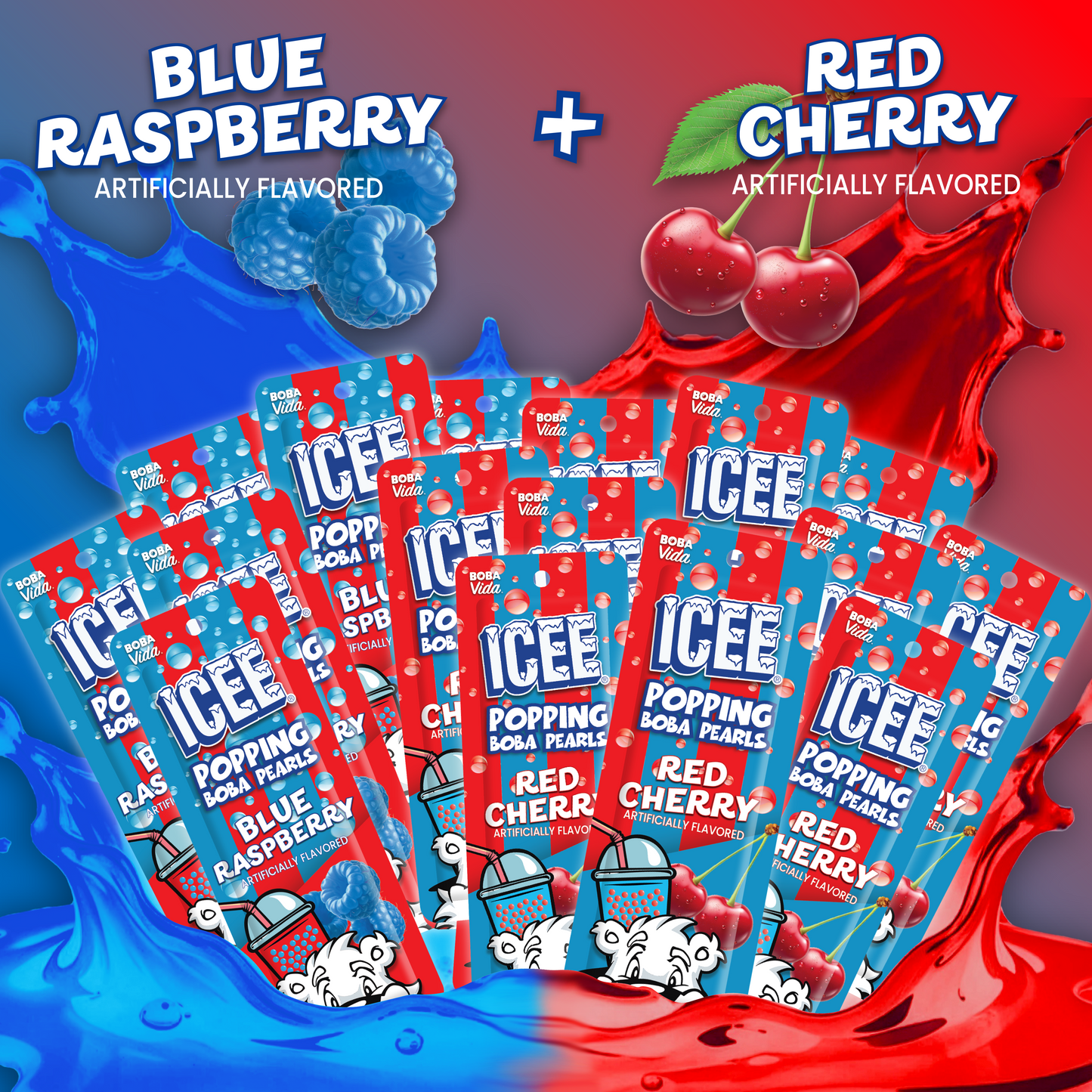 
                  
                    ICEE® Popping Boba Variety 2-Pack (Blue Raspberry & Cherry)
                  
                