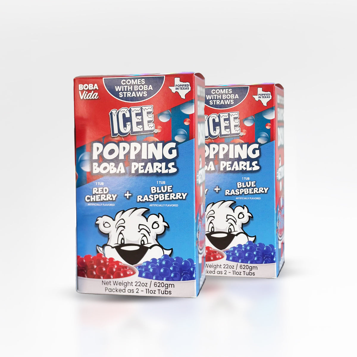 Blue Raspberry Icee Boba ICEE® Popping Boba - BobaVida
