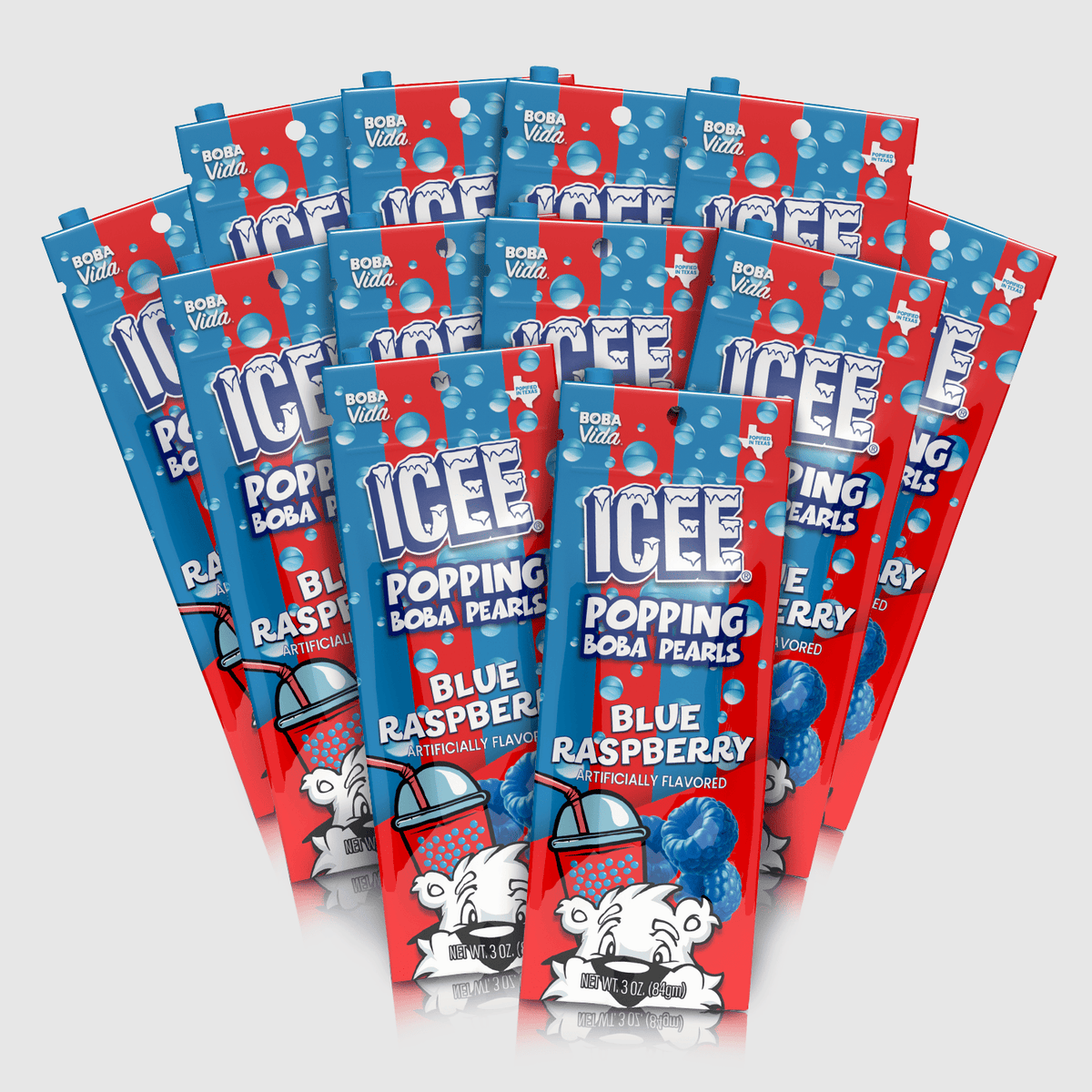 Blue Raspberry Icee Dragon Azdventures Shop ICEE® Popping Boba Pearls for Drinks and Desserts - BobaVida