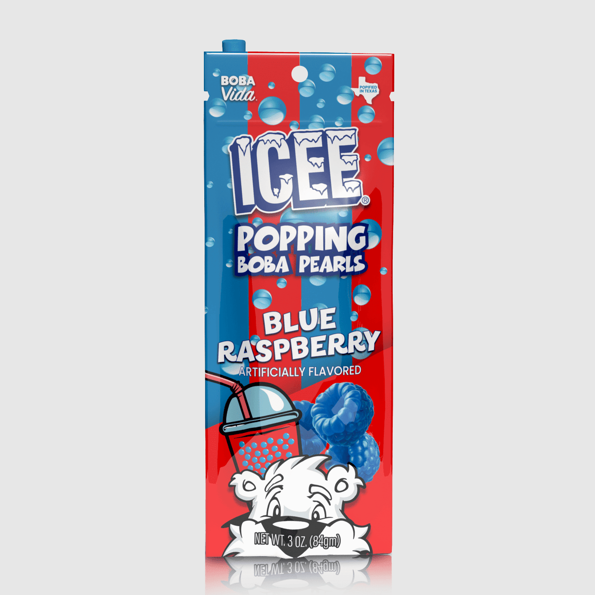 Blue Raspberry Icee Dragon Azdventures Shop ICEE® Popping Boba Pearls for Drinks and Desserts - BobaVida