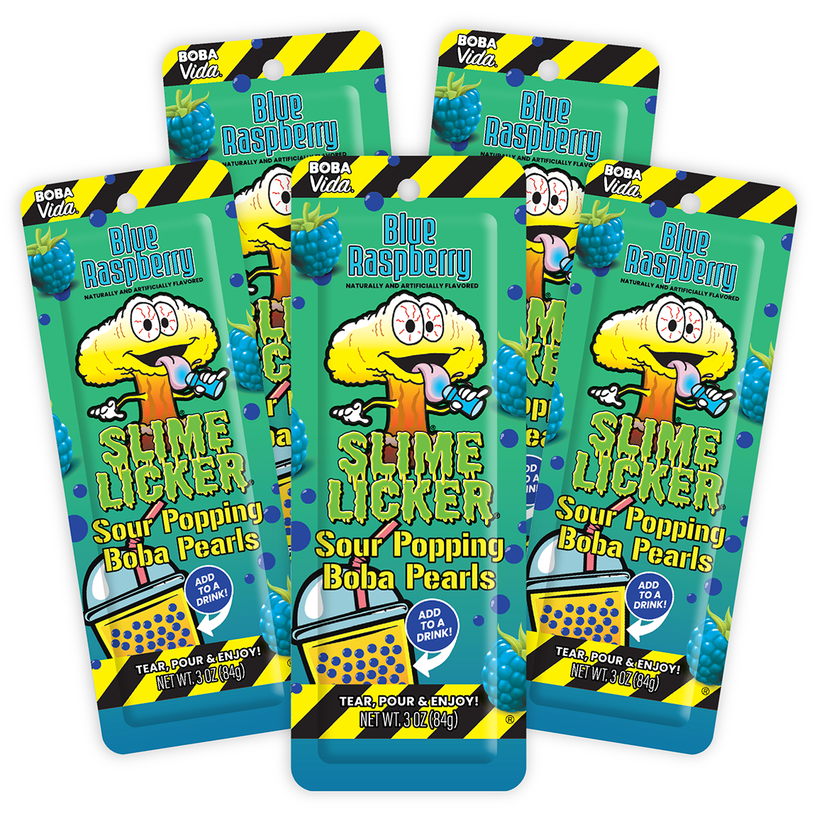 
                  
                    Sour Slime Licker® Blue Raspberry Popping Boba (5 Pouches)
                  
                