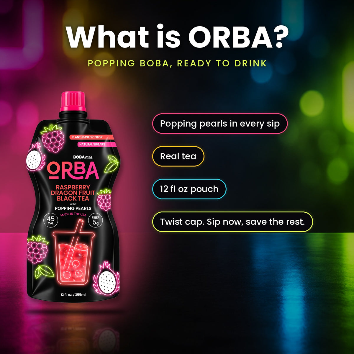 
                  
                    ORBA Raspberry Dragon Fruit Black Tea 4-Pack
                  
                