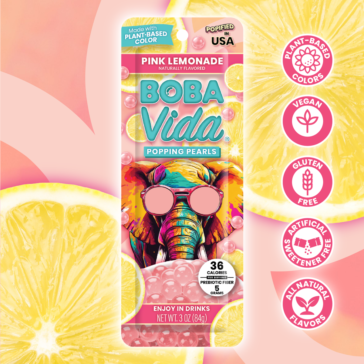 
                  
                    Pink Lemonade Popping Boba (10 pouches)
                  
                