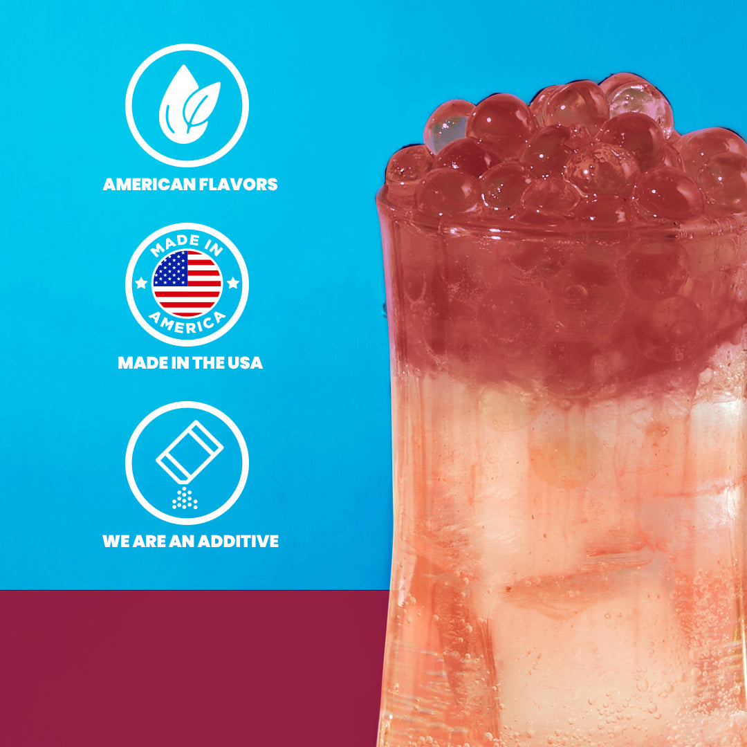 
                  
                    Dark Cherry Popping Boba 
                  
                