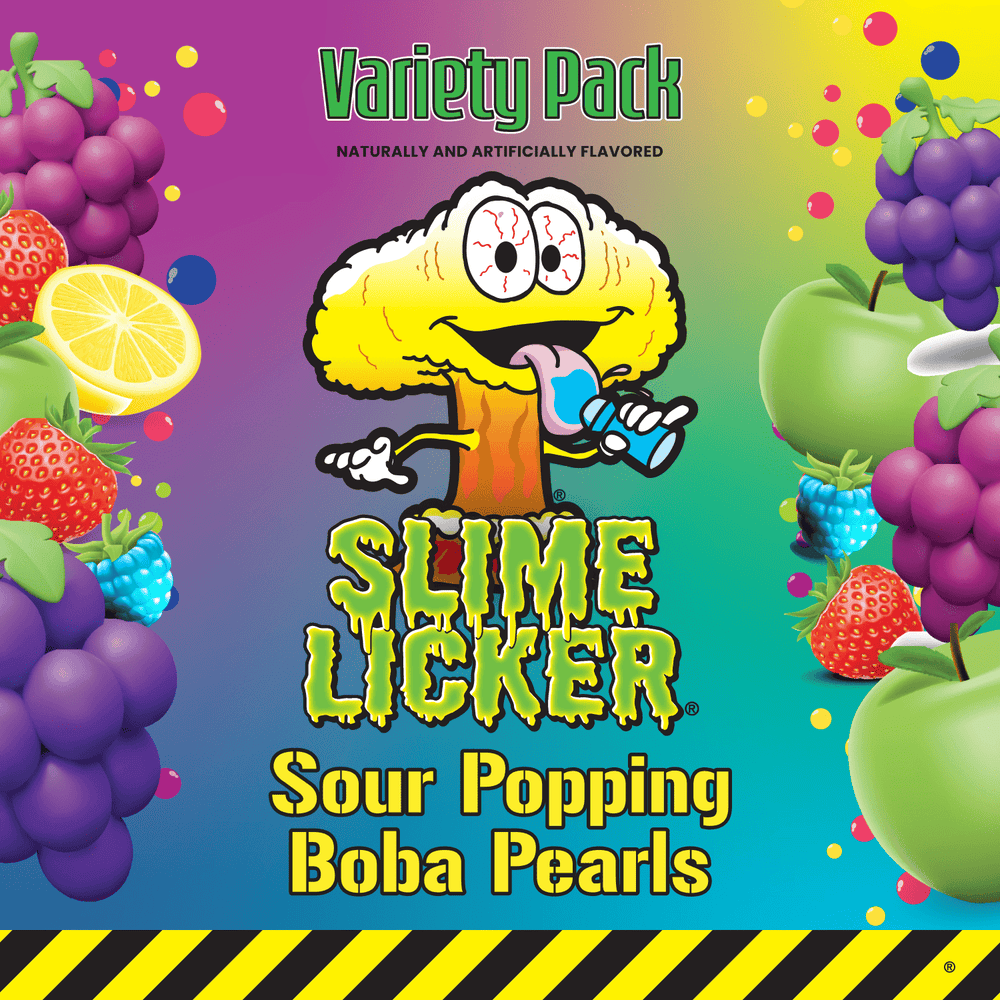 
                  
                    Sour Slime Licker® Variety Popping Boba (10 Pouches)
                  
                