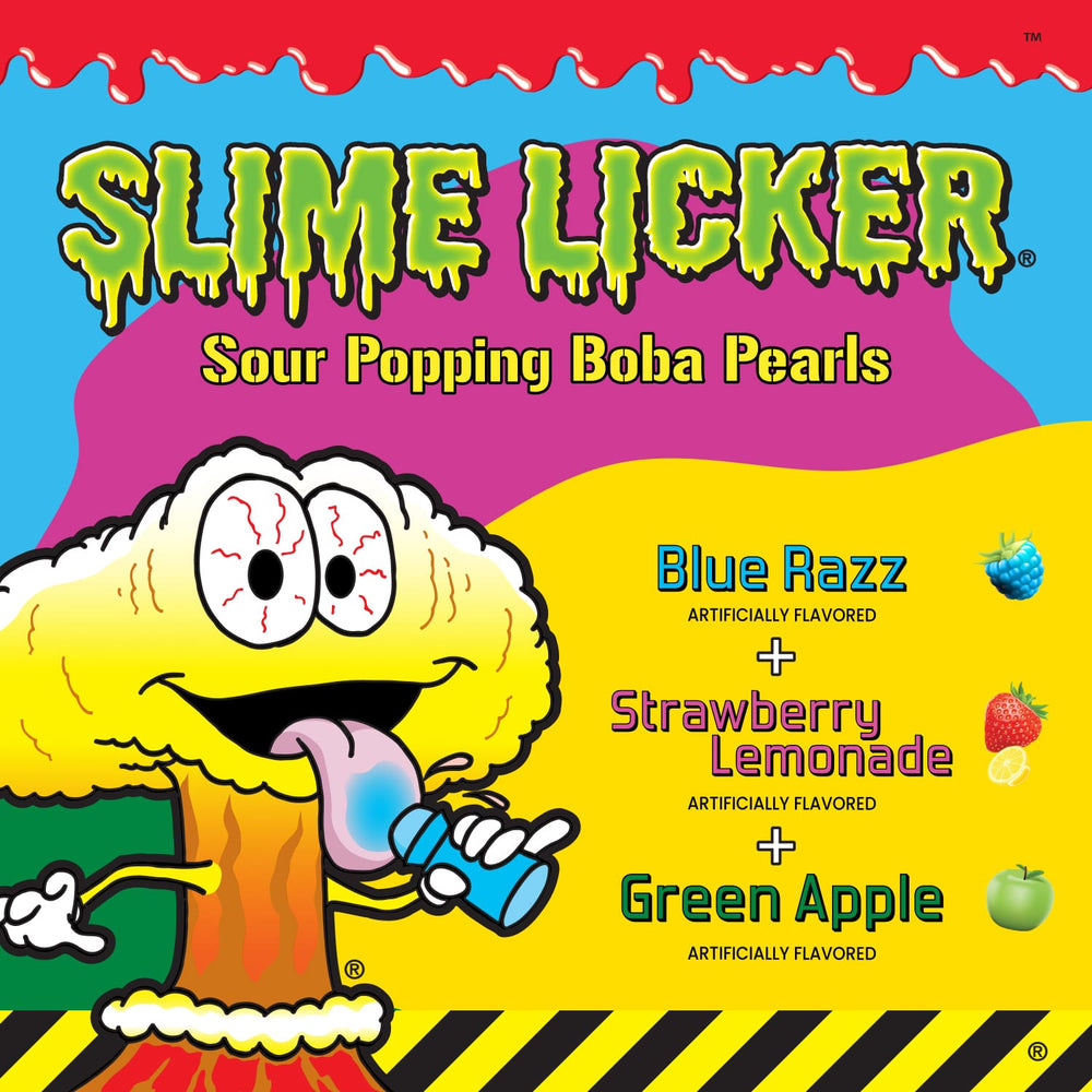 
                  
                    Sour Slime Licker® Popping Boba 3 Tubs
                  
                